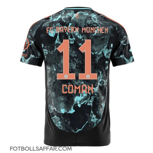 Bayern Munich Kingsley Coman #11 Bortatröja 2024-25 Kortärmad